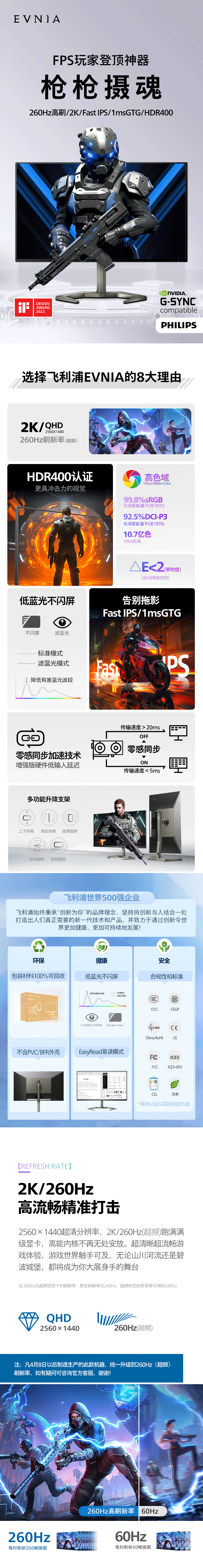 【飞利浦27M1N5500P】飞利浦EVNIA电竞游戏显示器-27英寸2K-原生240Hz超频260Hz-FastIPS-1ms-HDR400-10bit出厂校准27M1N5500P【行情-报价-价格-评测】-京东_01.gif