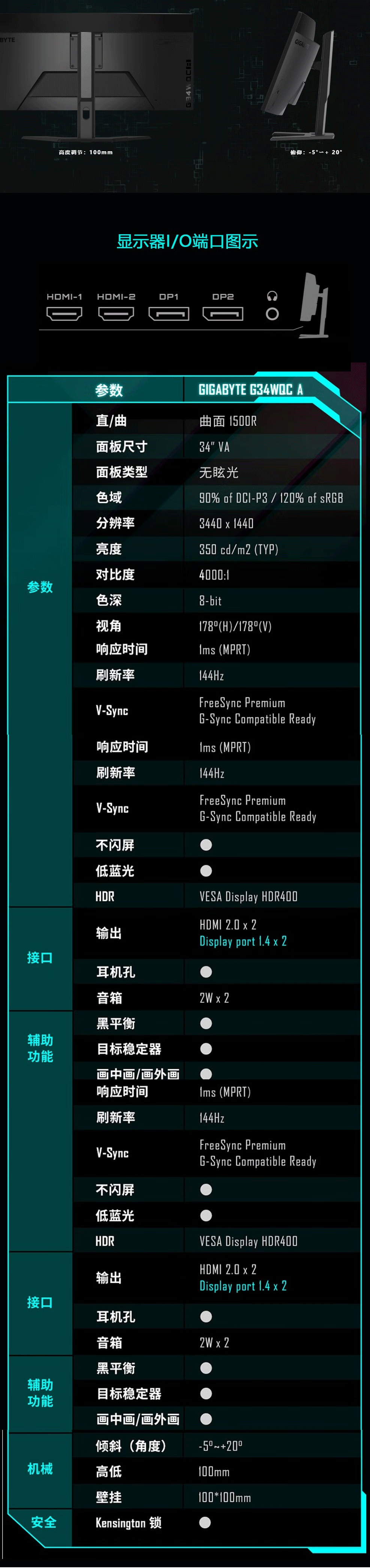 技嘉（GIGABYTE）-G34WQCA-34英寸带鱼屏1500R曲面电竞HDR400内置音箱显示器-G34WQC-A-带鱼屏-曲面-2K-144HZ【图片-价格-品牌-报价】-京东_02.gif